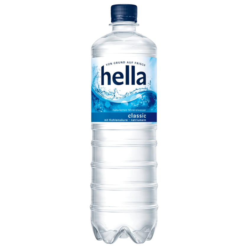 Hella Mineralwasser Classic 1,0l